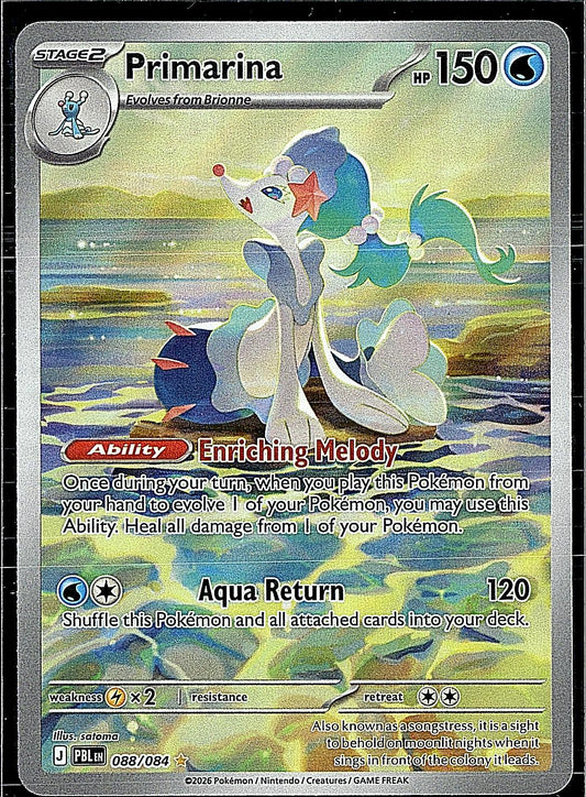 ME05: Pitch Black #088/084 Primarina