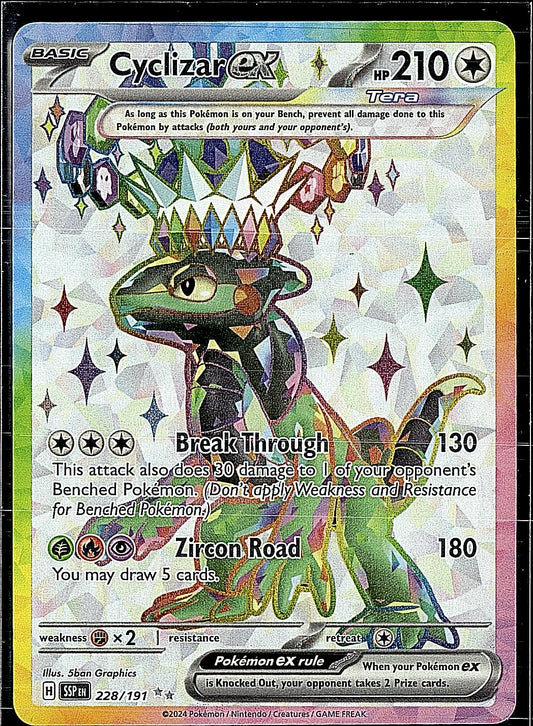 SV08: Surging Sparks #228/191 Cyclizar ex