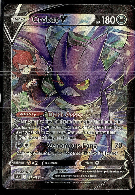 SWSH11: Lost Origin Trainer Gallery #TG20/TG30 Crobat V