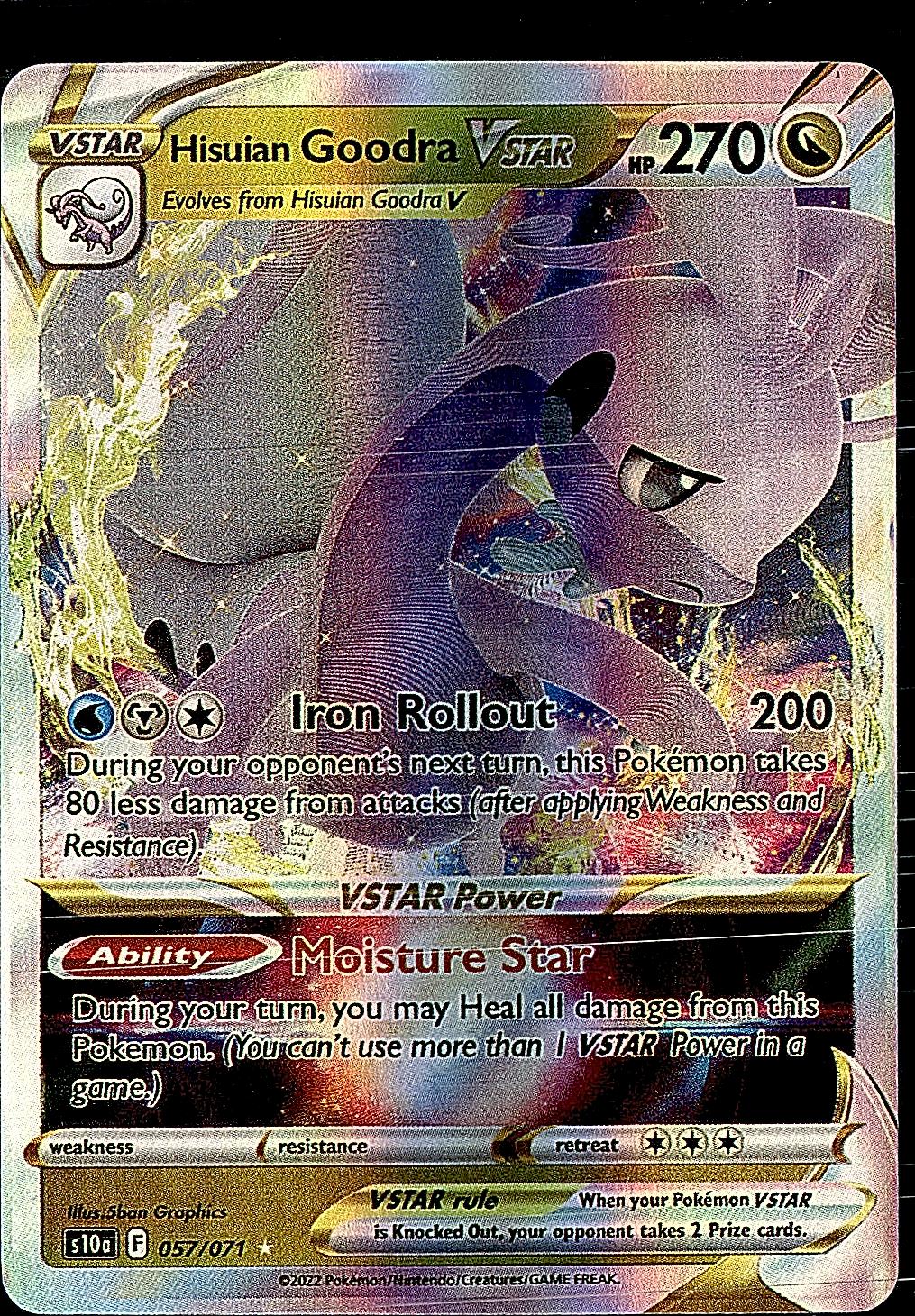 SWSH11: Lost Origin #136/196 Hisuian Goodra VSTAR