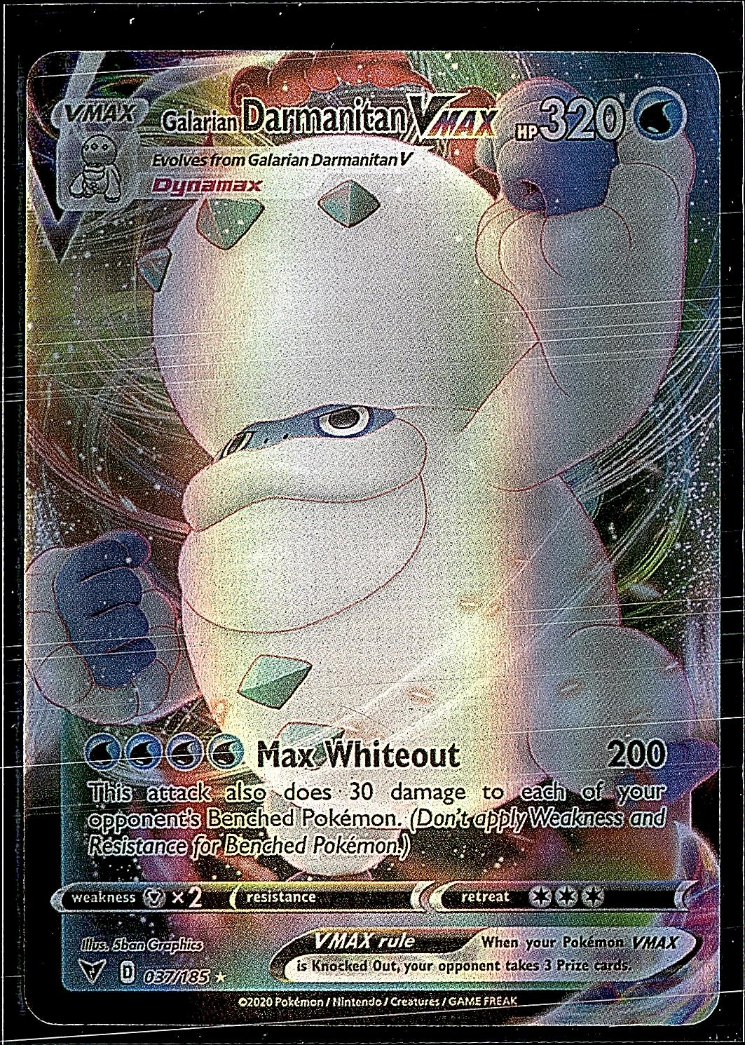 SWSH04: Vivid Voltage #037/185 Galarian Darmanitan VMAX
