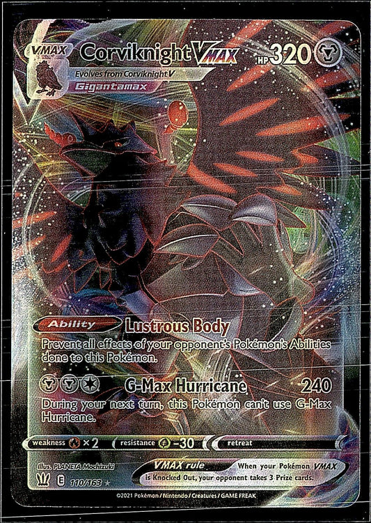 SWSH05: Battle Styles #110/163 Corviknight VMAX