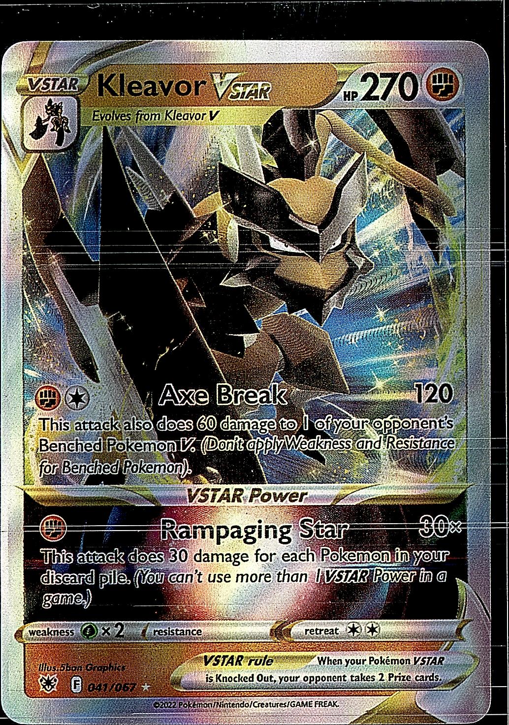 SWSH: Sword & Shield Promo Cards #SWSH249 Kleavor VSTAR