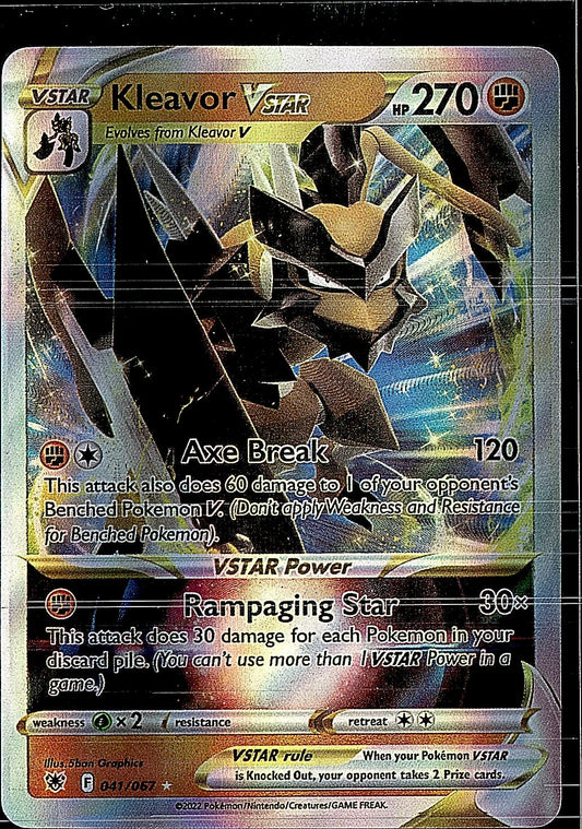 SWSH: Sword & Shield Promo Cards #SWSH249 Kleavor VSTAR