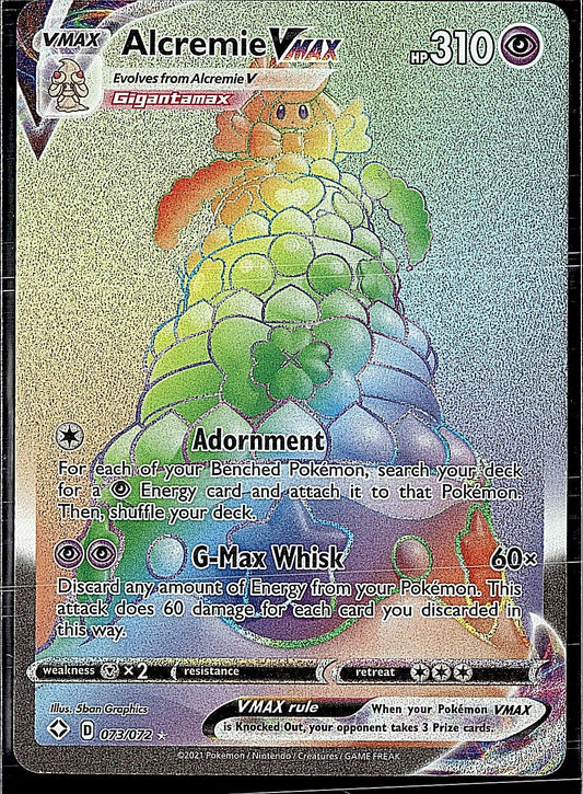 Shining Fates #073/072 Alcremie VMAX (Secret)
