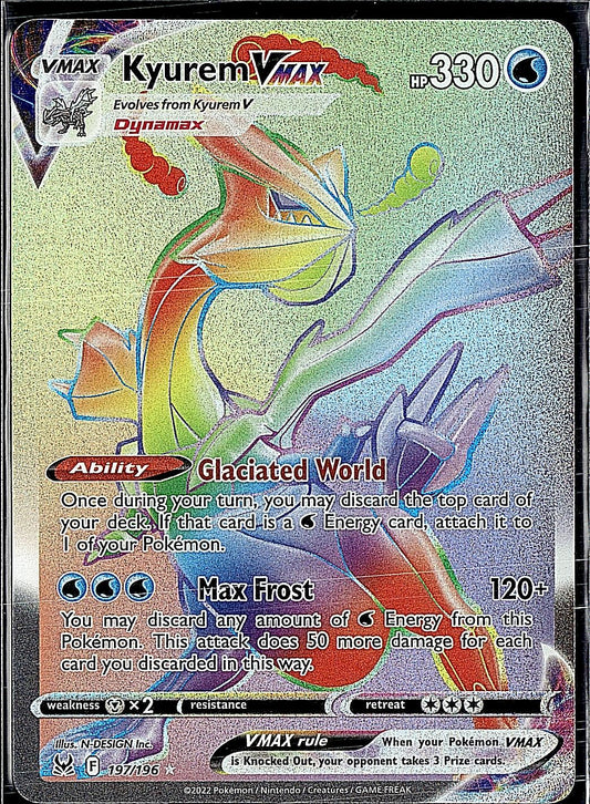 SWSH11: Lost Origin #197/196 Kyurem VMAX (Secret)