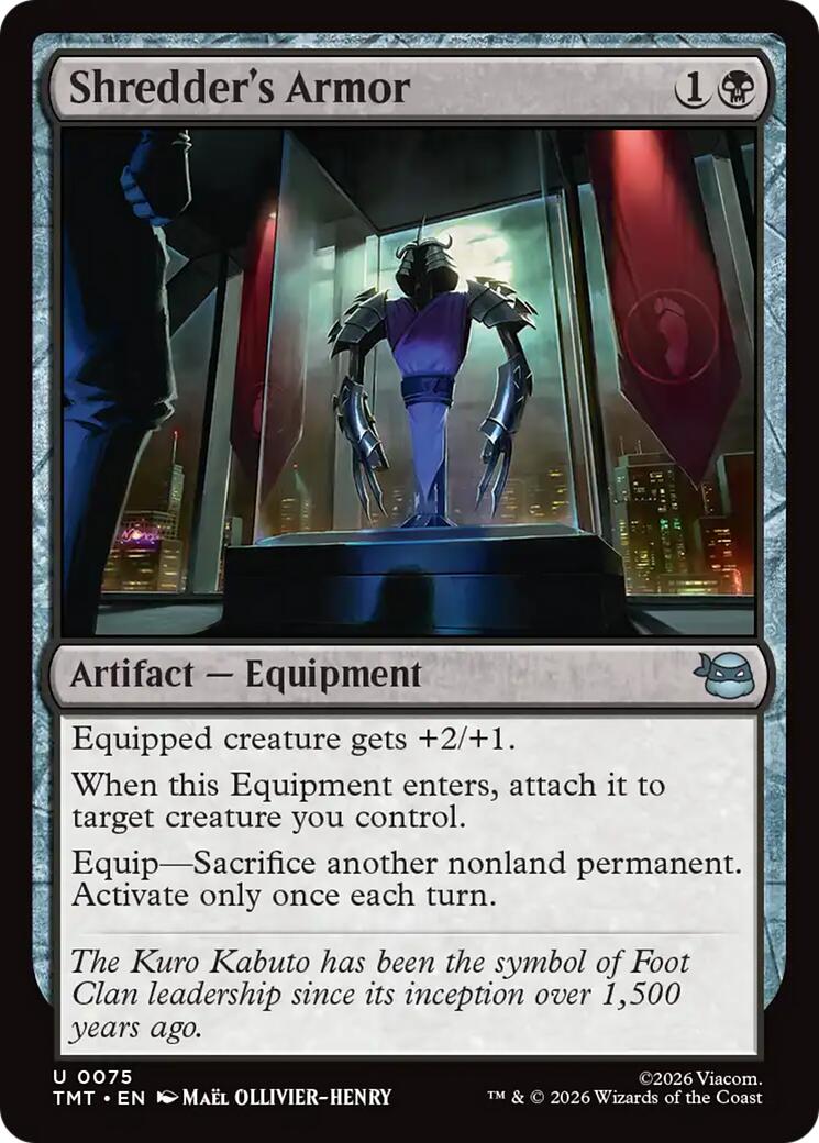Shredder's Armor