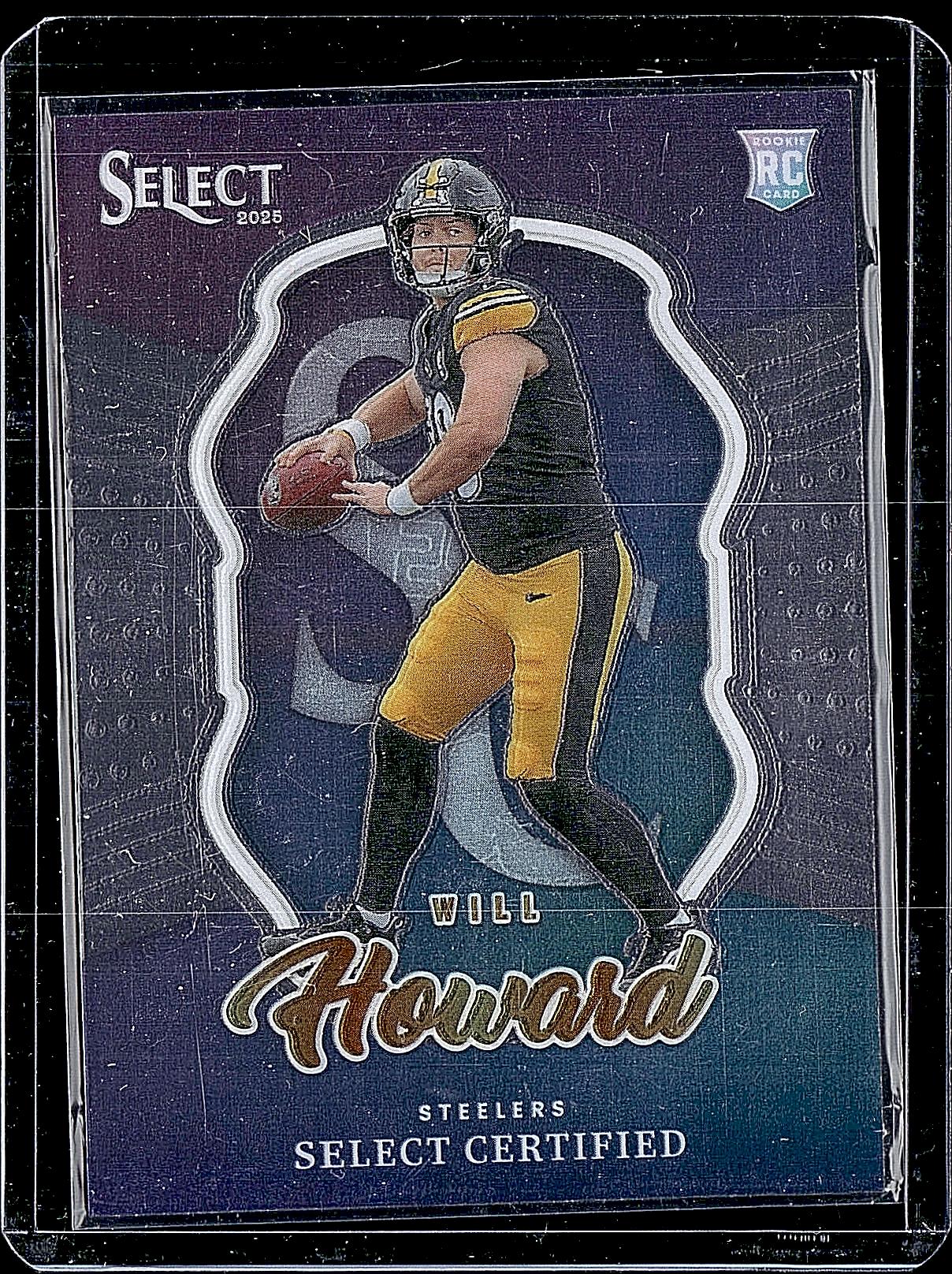 2025 Panini Select #15 Will Howard Select Certified Rookies