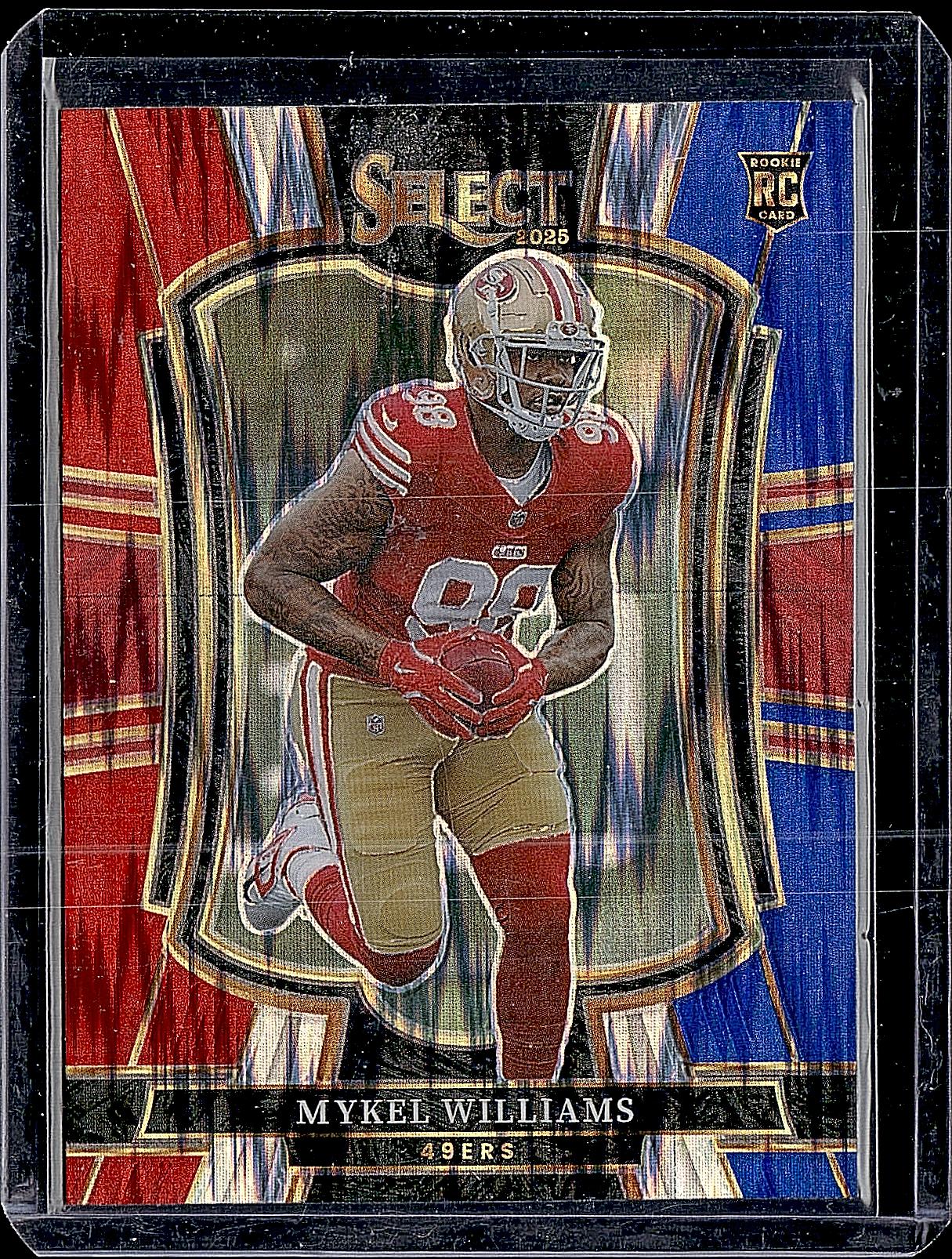 Select 2025 Panini Select #116 Mykel Williams RC