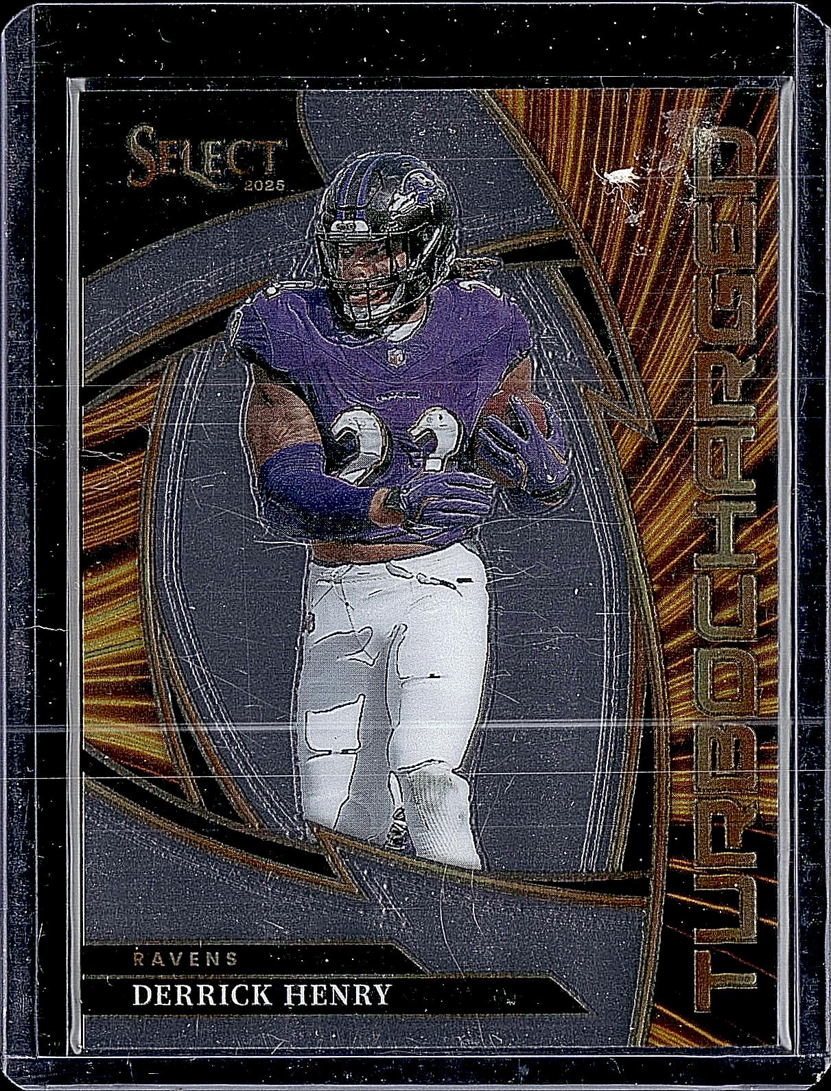 2025 Panini Select #17 Derrick Henry Turbocharged