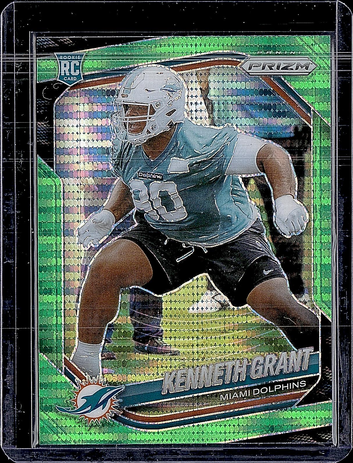 2025 Panini Prizm #374 Kenneth Grant Green Flash