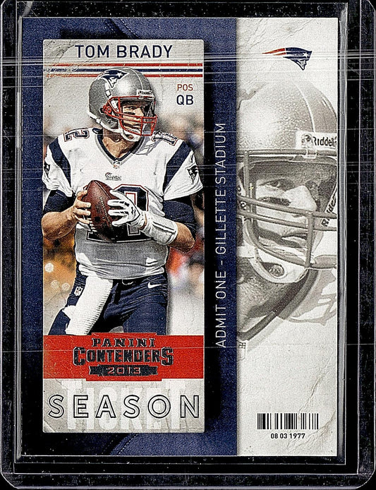 2013 Panini Contenders #67 Tom Brady