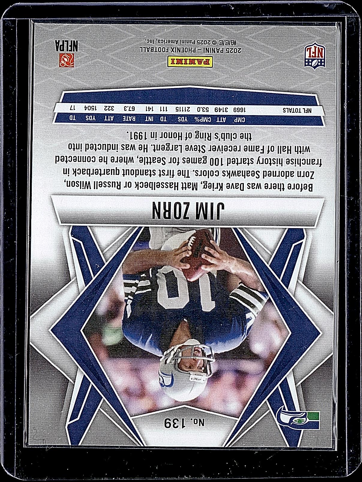 2025 Panini Phoenix #139 Jim Zorn