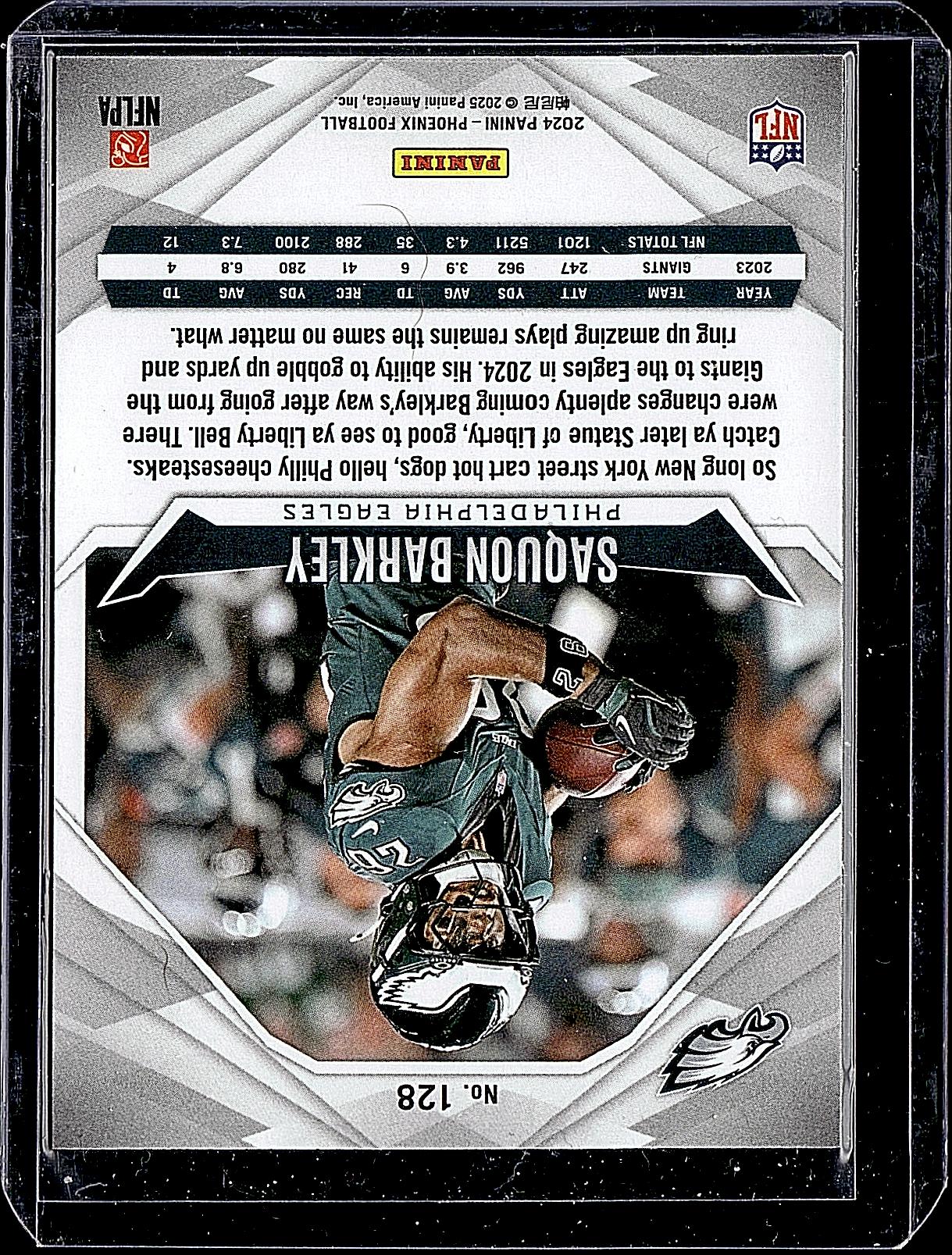2024 Panini Phoenix #128 Saquon Barkley