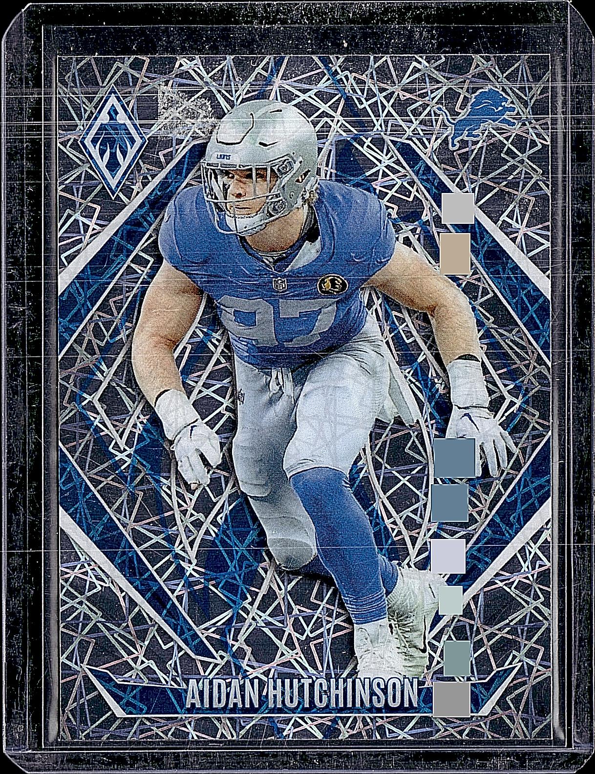 2024 Panini Phoenix #4 Aidan Hutchinson Lazer