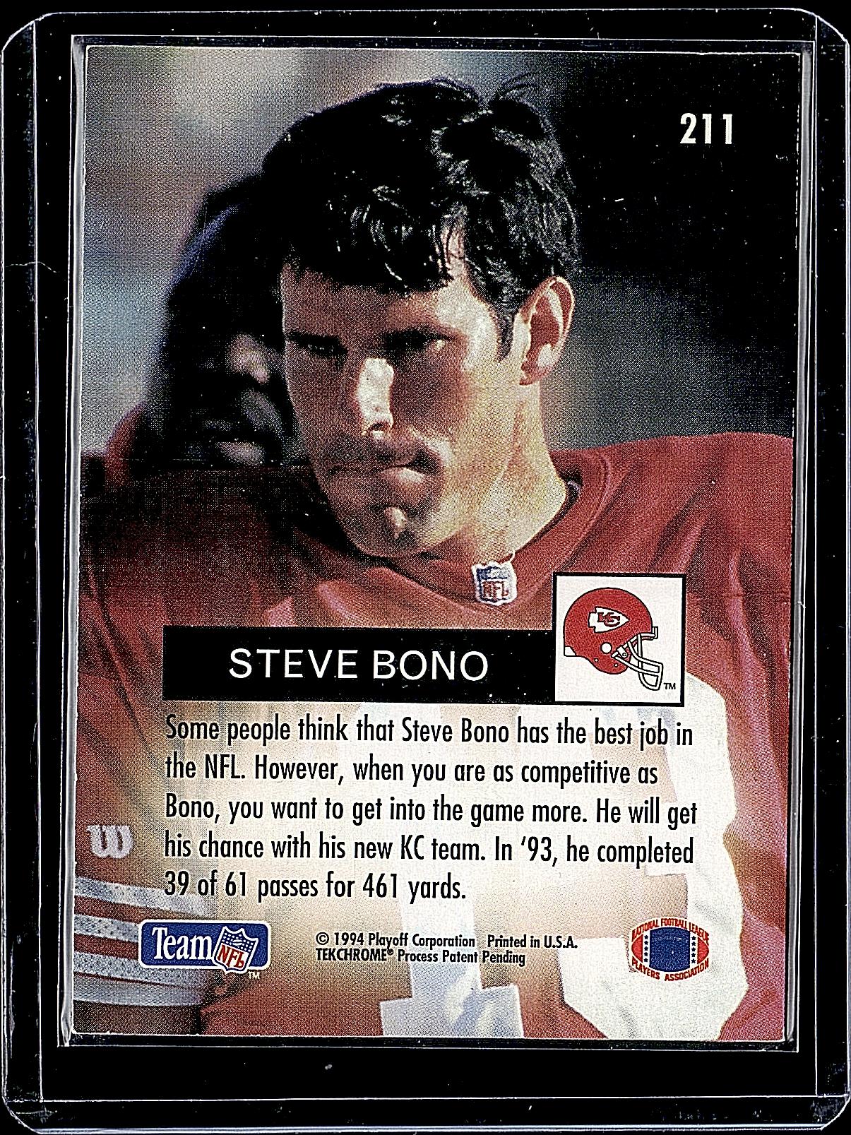 1994 Playoff #211 Steve Bono