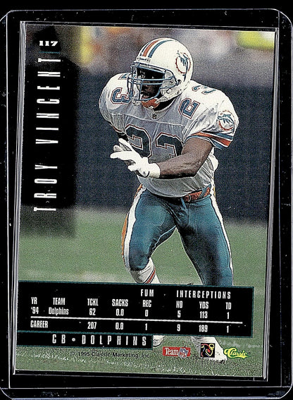 1995 Classic Images Limited #117 Troy Vincent