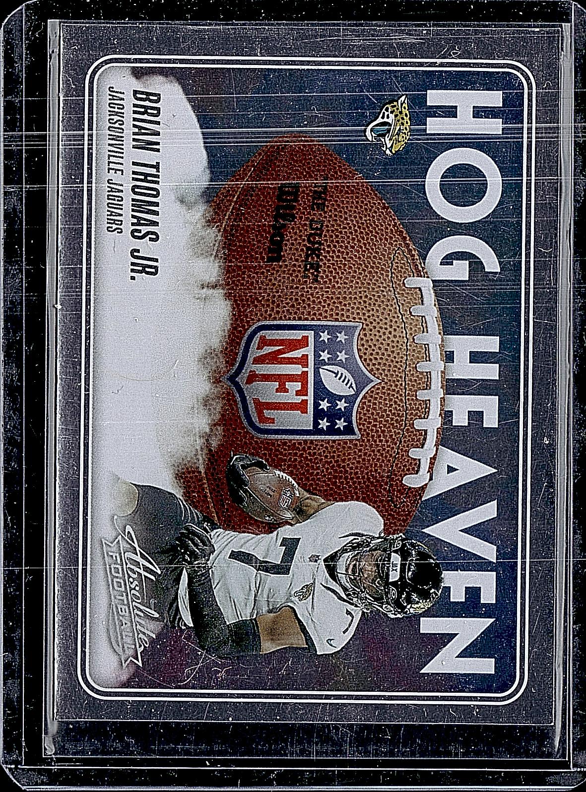 2025 Panini Absolute #HH-BTJ Brian Thomas Jr. Hog Heaven