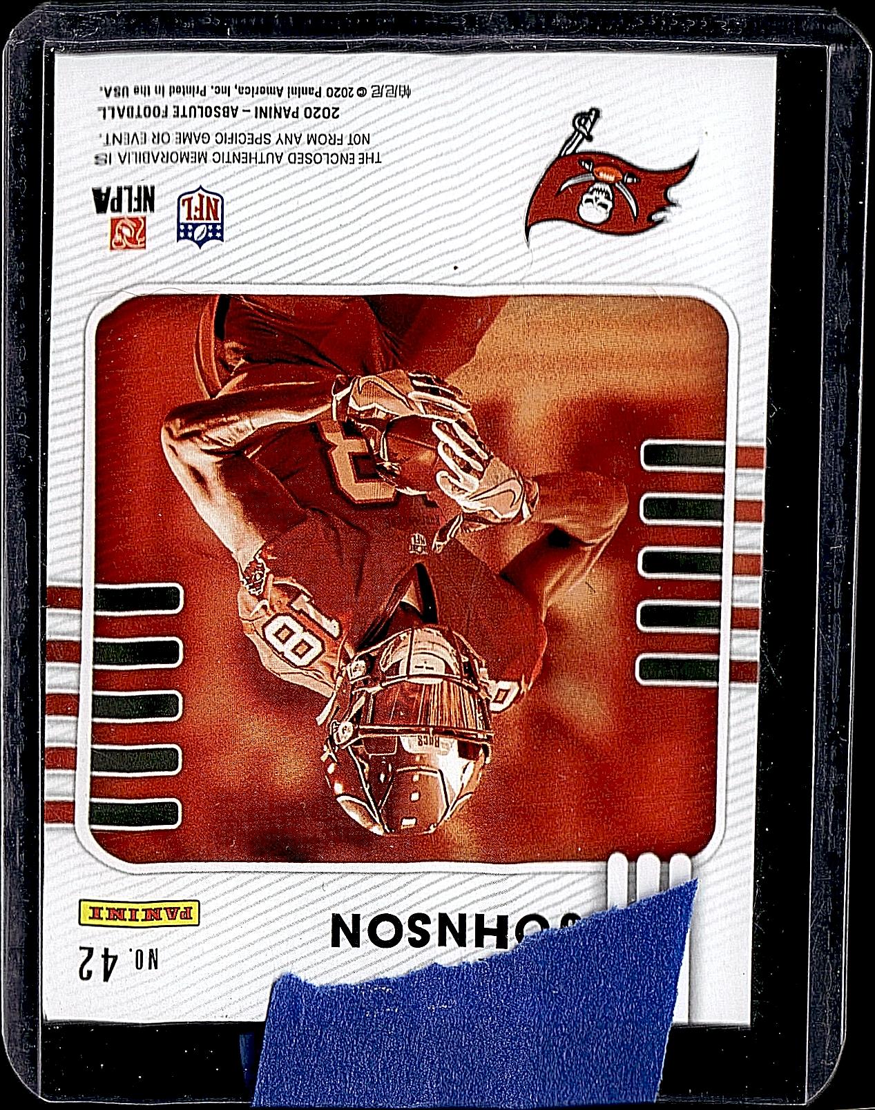 2020 Panini Absolute #42 Tyler Johnson Absolute Rookie Materials
