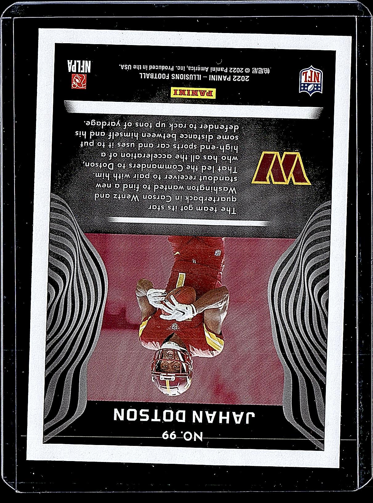 2022 Panini Illusions #99 Jahan Dotson