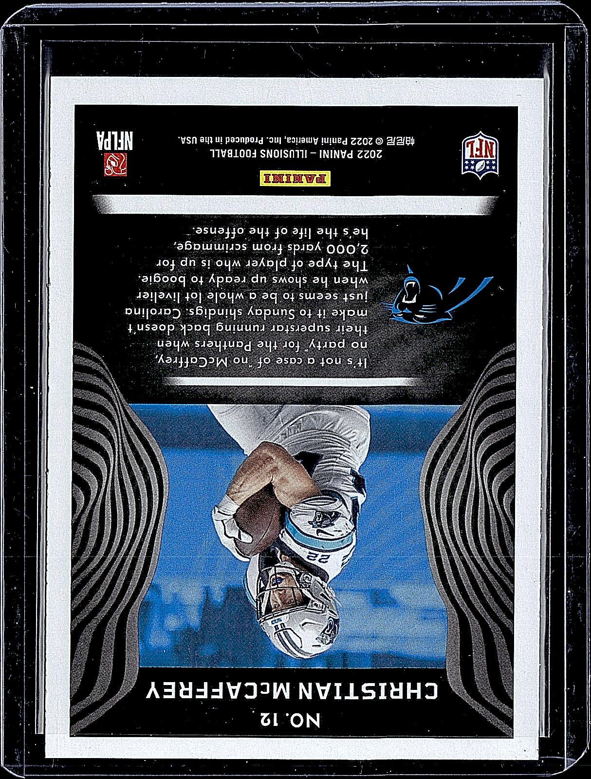 2022 Panini Illusions #12 Christian McCaffrey Retail