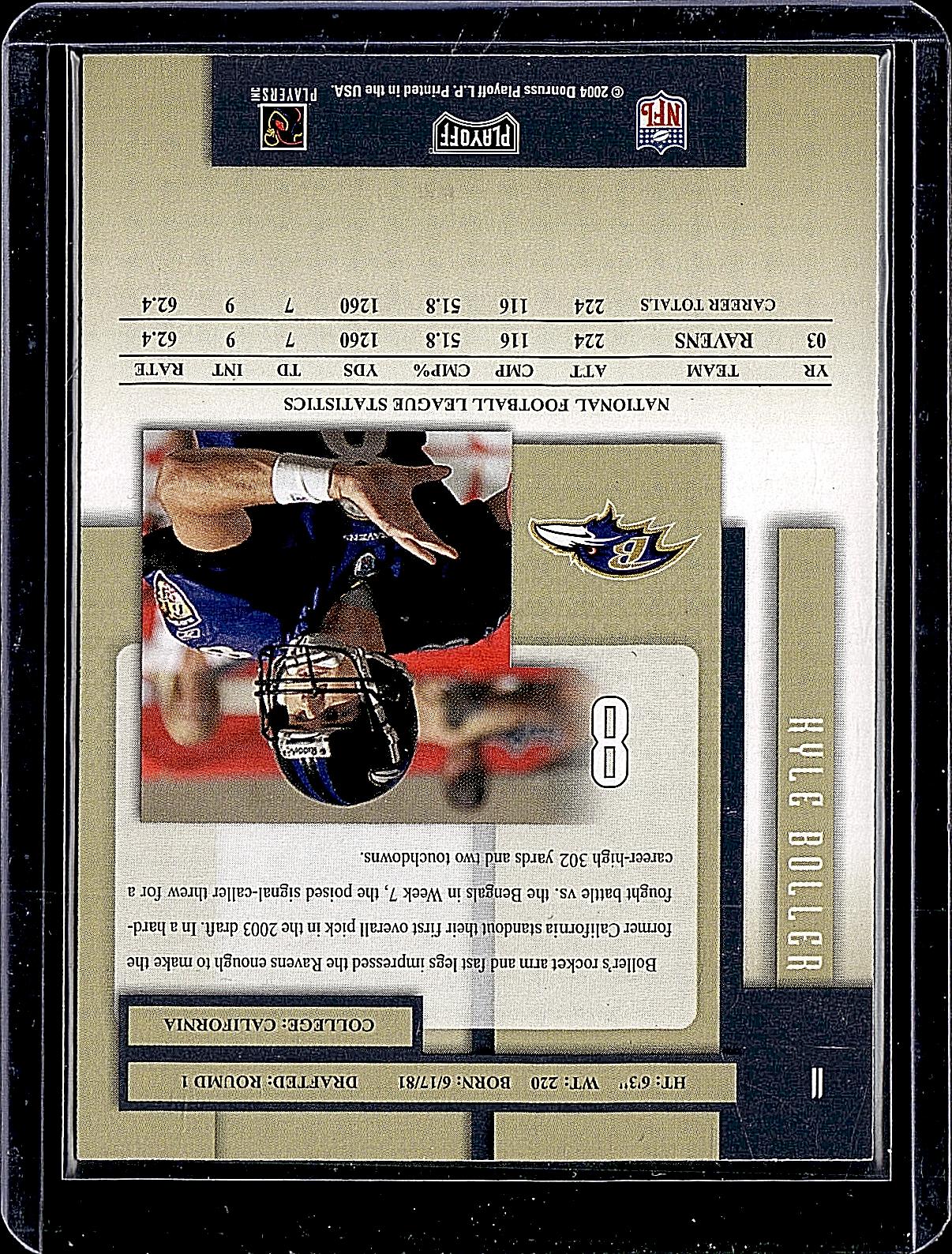 2004 Playoff Prestige #11 Kyle Boller
