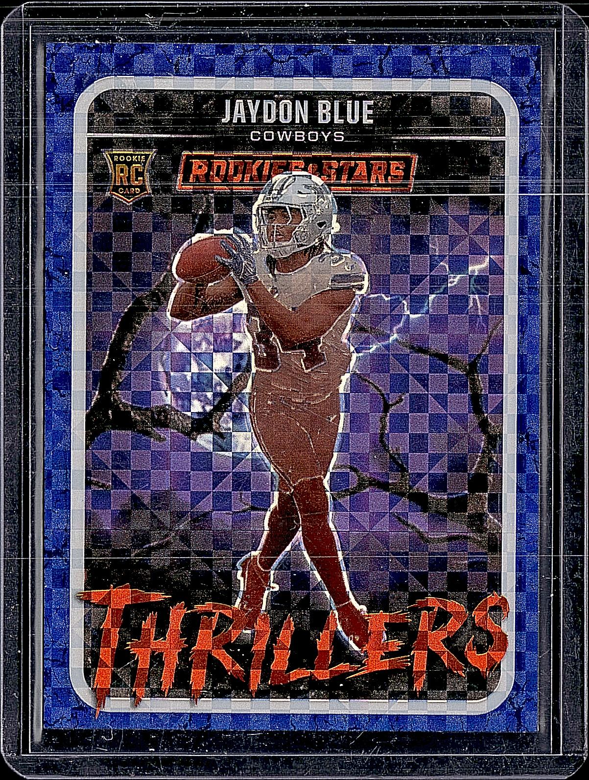 2025 Rookie and Stars Jaydon Blue Thrillers Blue Power