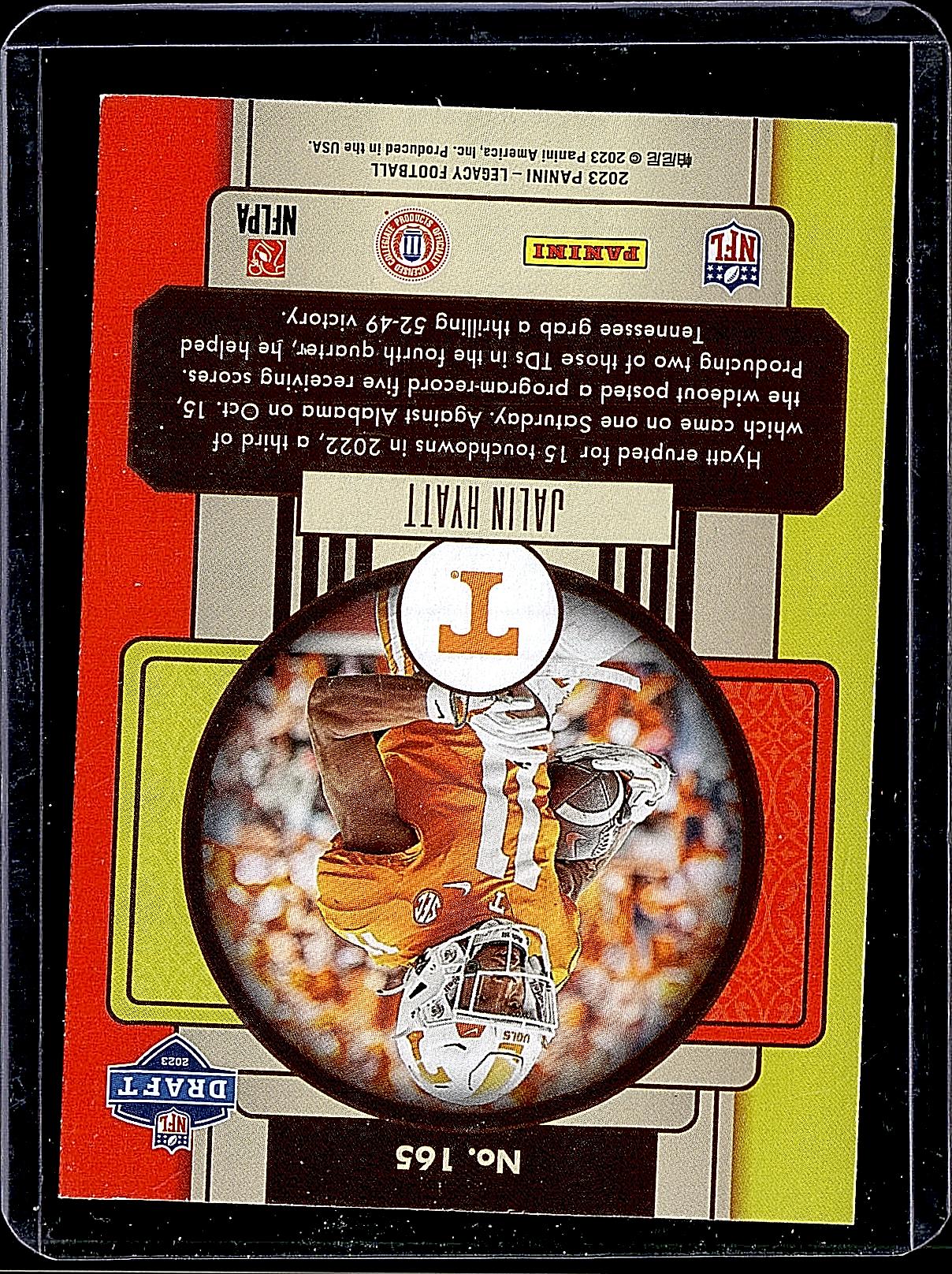 2023 Panini Legacy #165 Jalin Hyatt