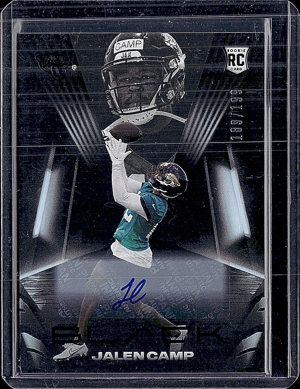 2021 Panini Black #189 Jalen Camp Rookies Autographs #/199