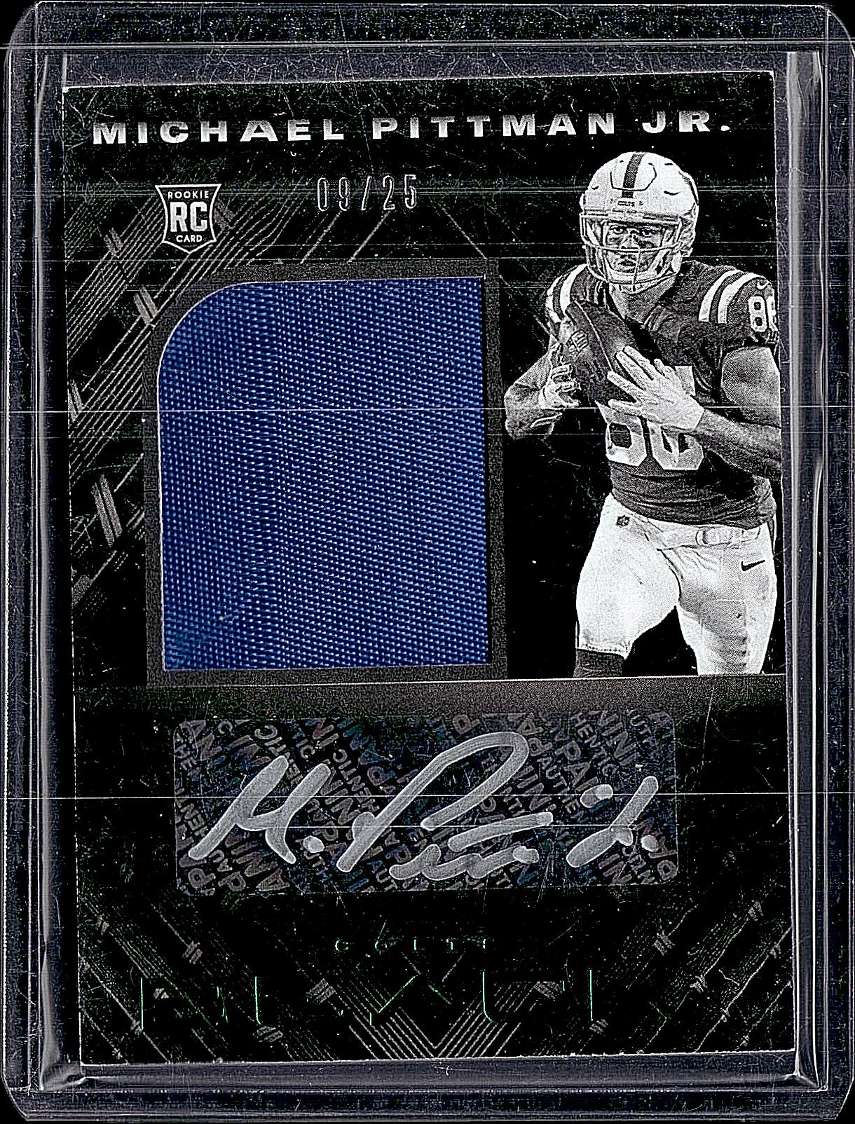 2020 Black Michael Pitman Jr. RPA Silver Ink /25