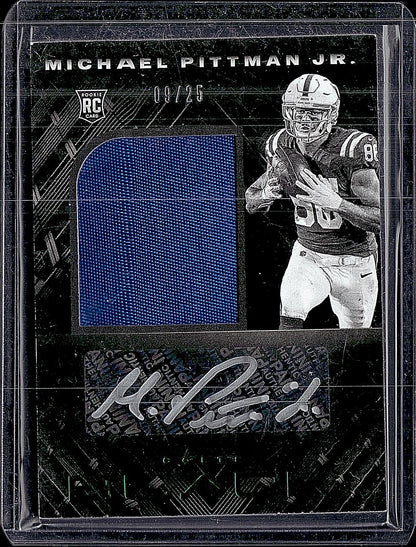 2020 Black Michael Pitman Jr. RPA Silver Ink /25