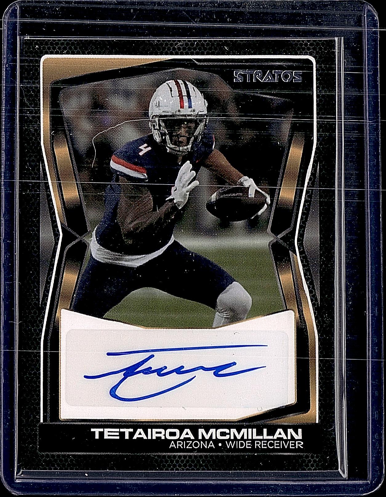 2025 Pulse Stratos #3 Tetairoa McMillan Surge Bronze #/25