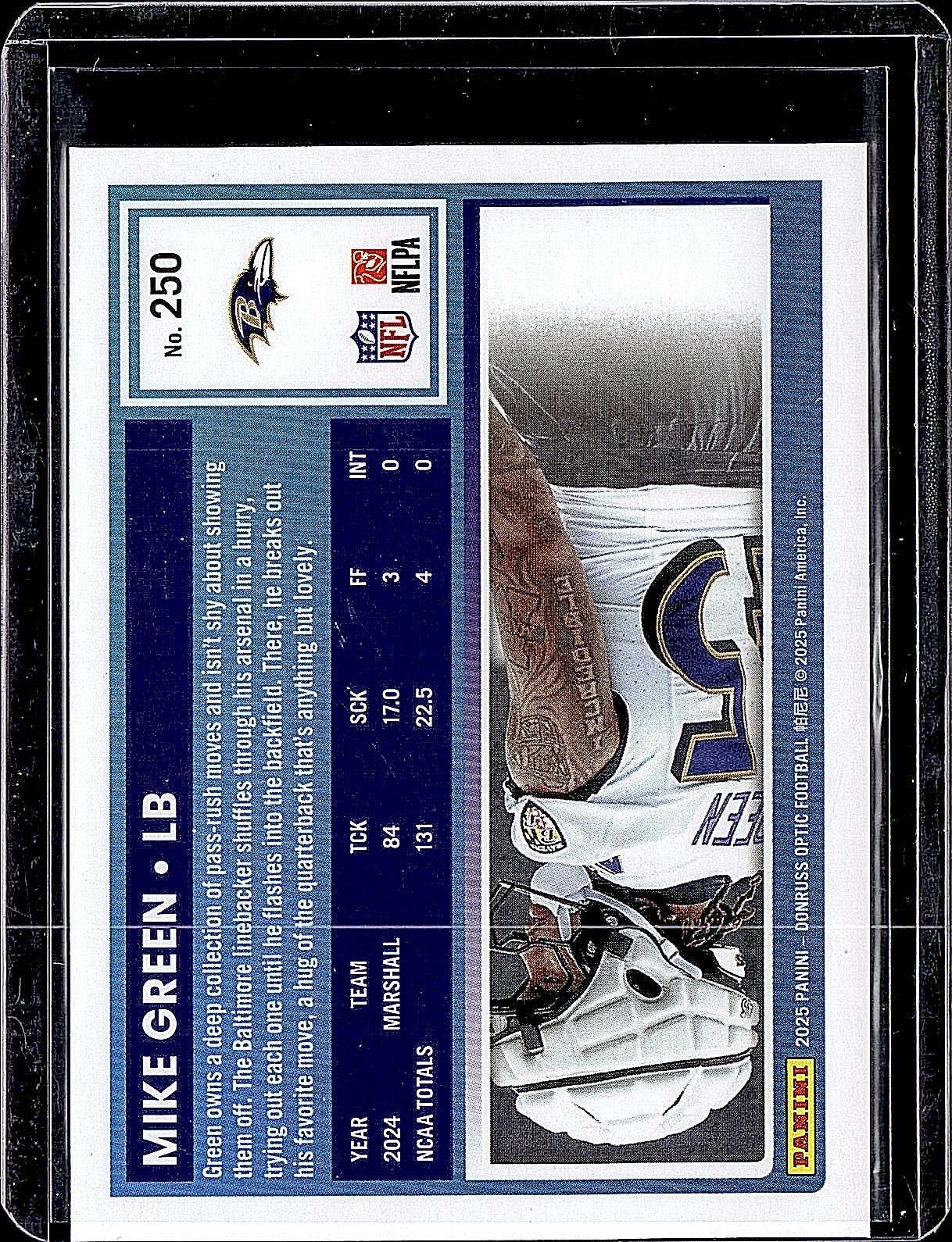 2025 Donruss Optic #250 Mike Green