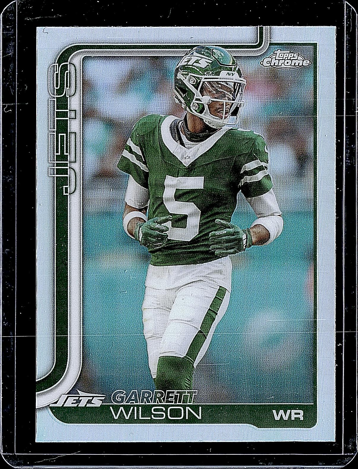 2025 Topps Chrome #235 Garrett Wilson Refractor