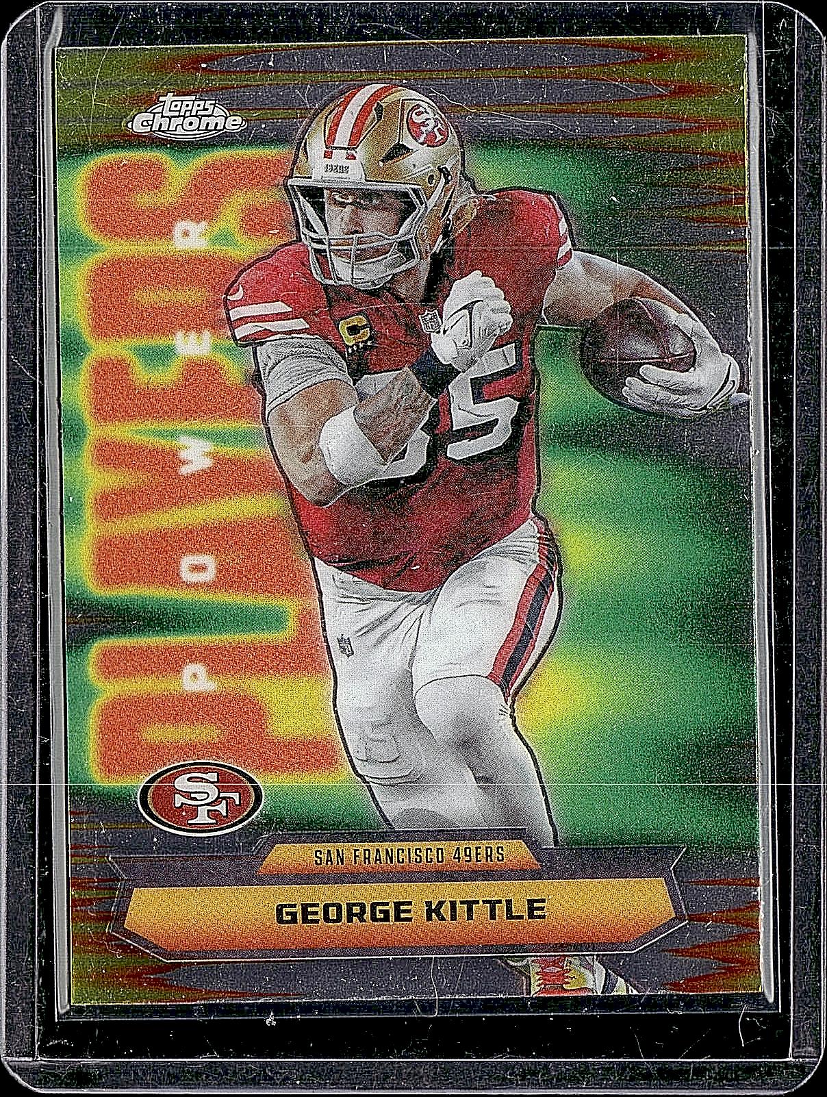 2025 Topps Chrome #PP-33 George Kittle Power Players
