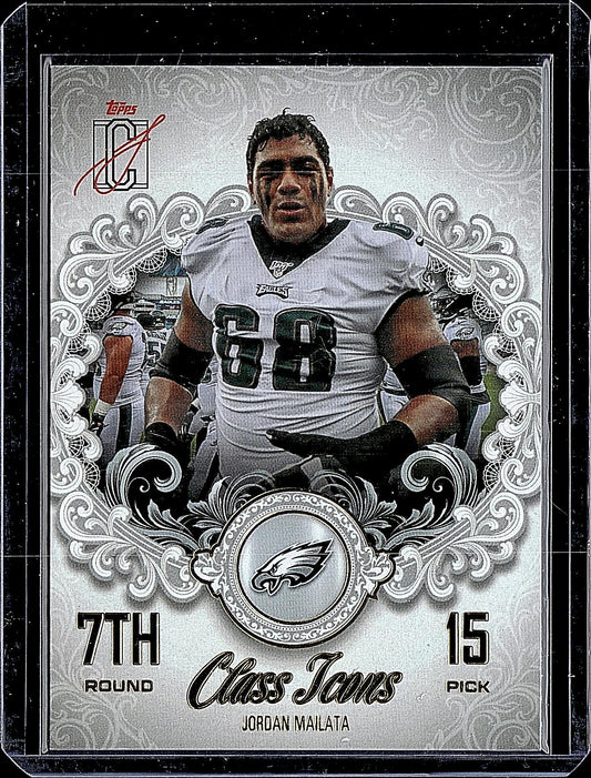 2025 Topps Signature Class #CI-14 Jordan Mailata Class Icons