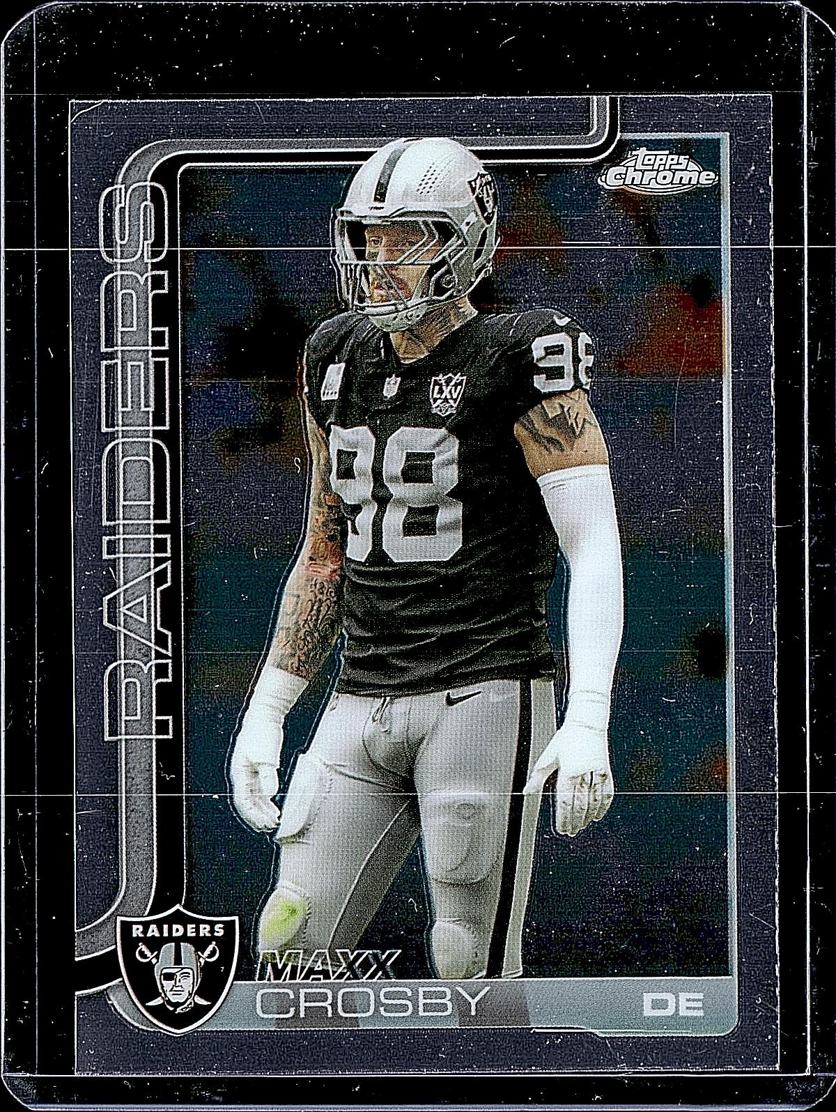 2025 Topps Chrome #180 Maxx Crosby