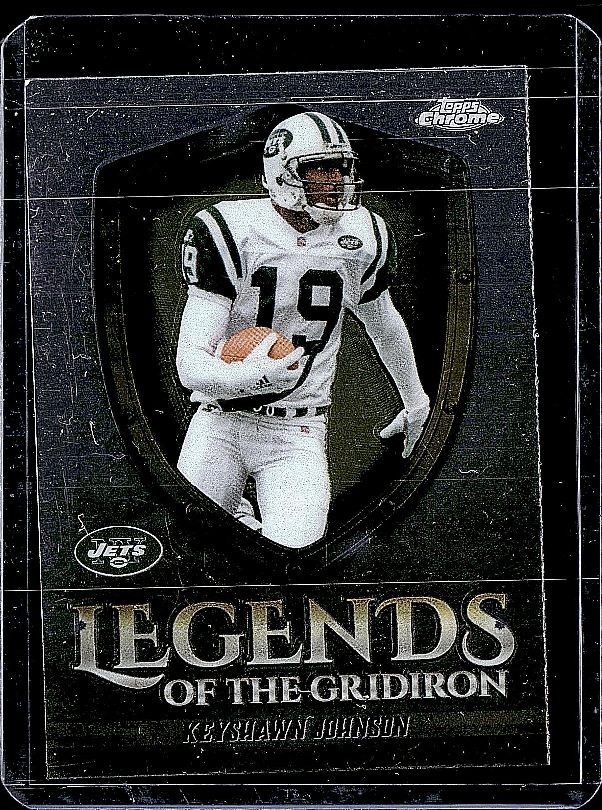 2025 Topps Chrome #LOG-23 Keyshawn Johnson Legends of the Gridiron