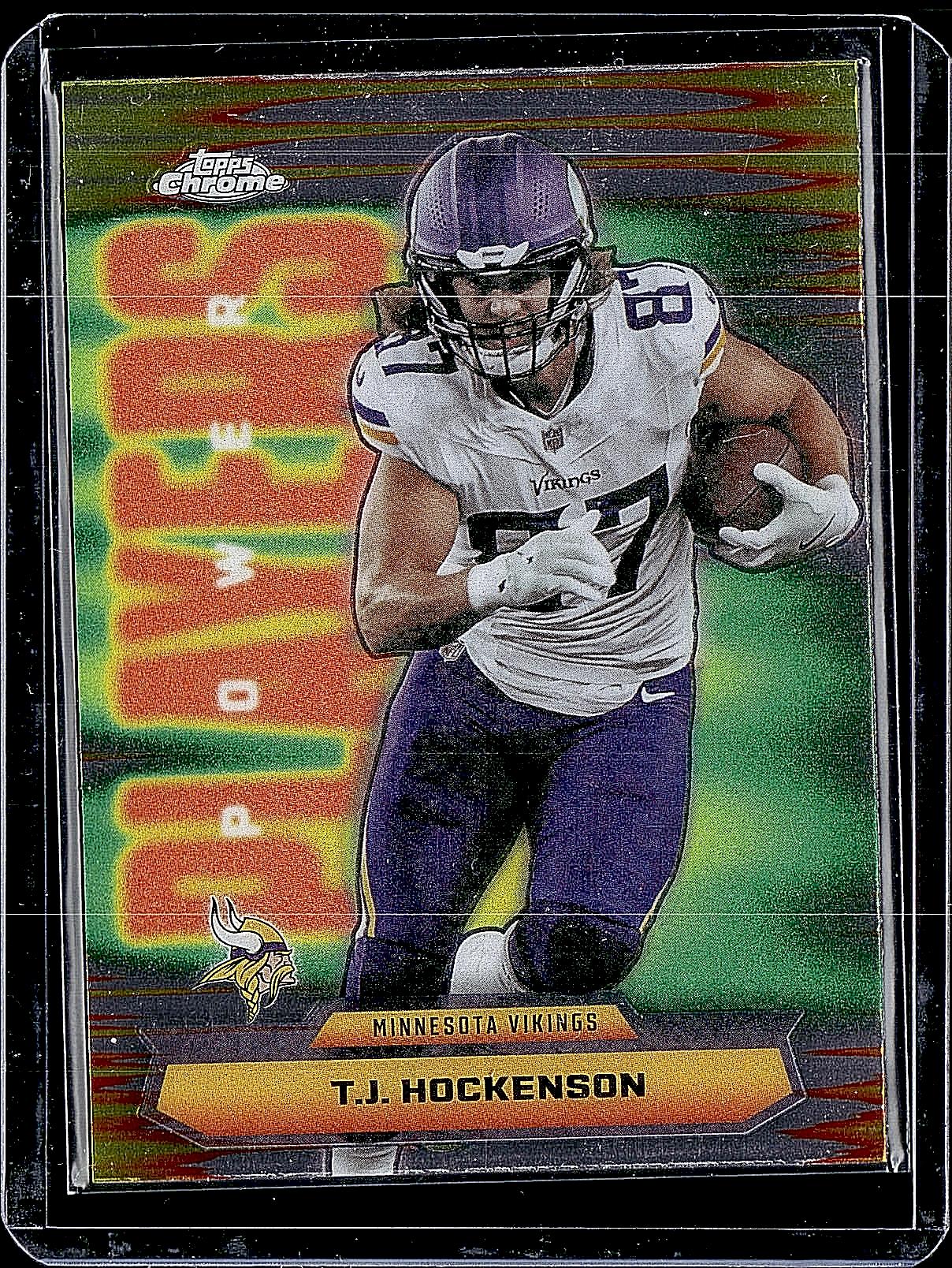 2025 Topps Chrome #PP-36 T.J. Hockenson Power Players X-Fractor