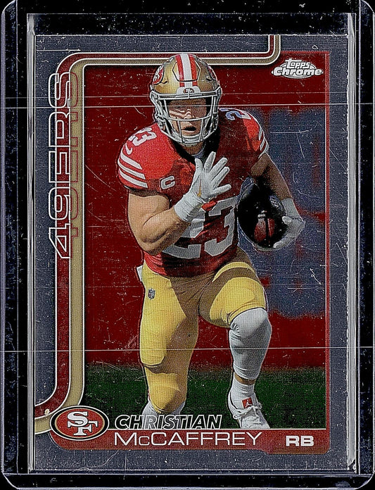 2025 Topps Chrome #263 Christian McCaffrey