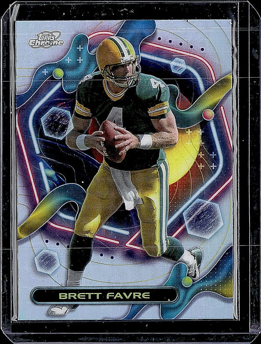 2023 Topps Composite #268 Brett Favre Cosmic Chrome Refractor