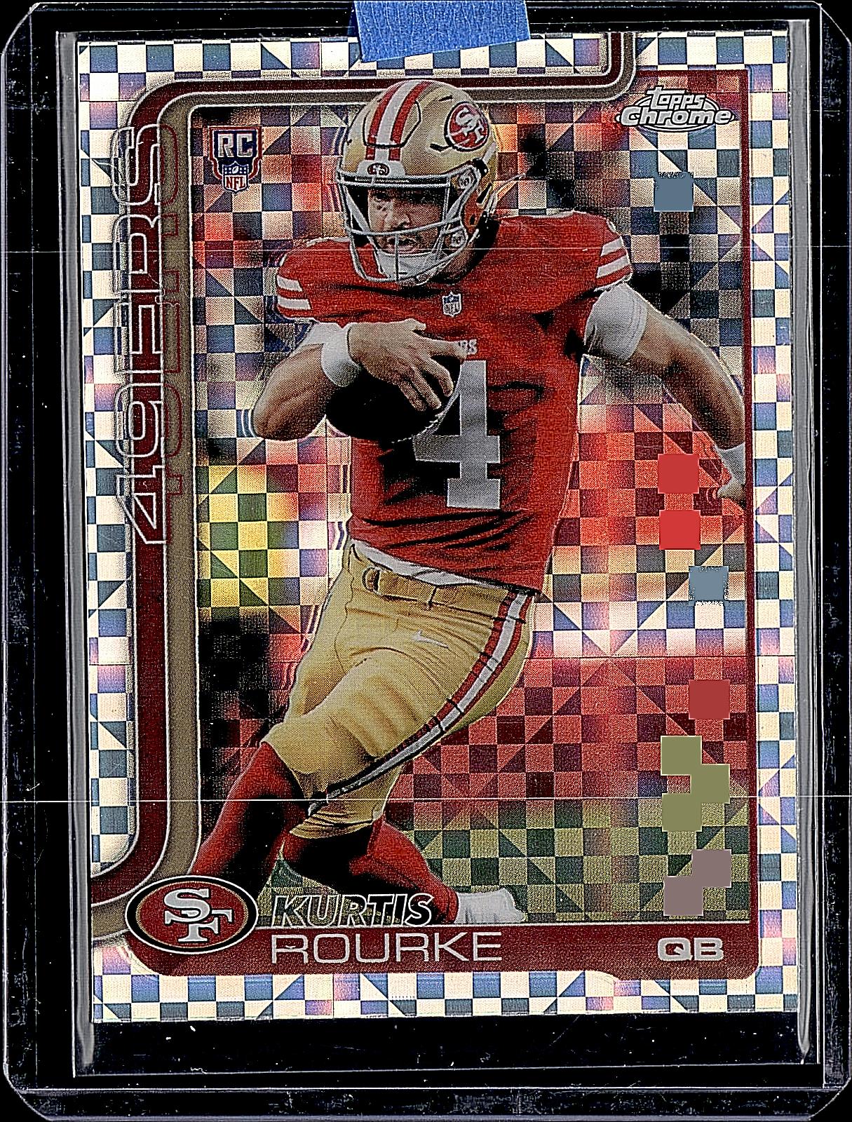 2025 Topps Chrome #307 Kurtis Rourke Topps Refractor