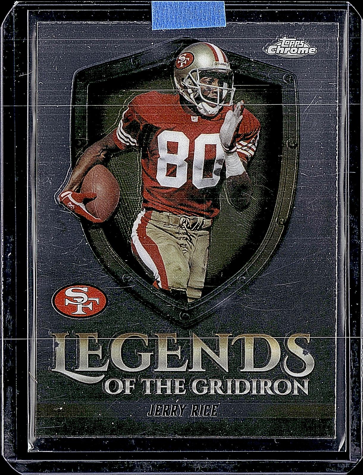 2025 Topps Chrome #LOG-21 Jerry Rice Legends of the Gridiron