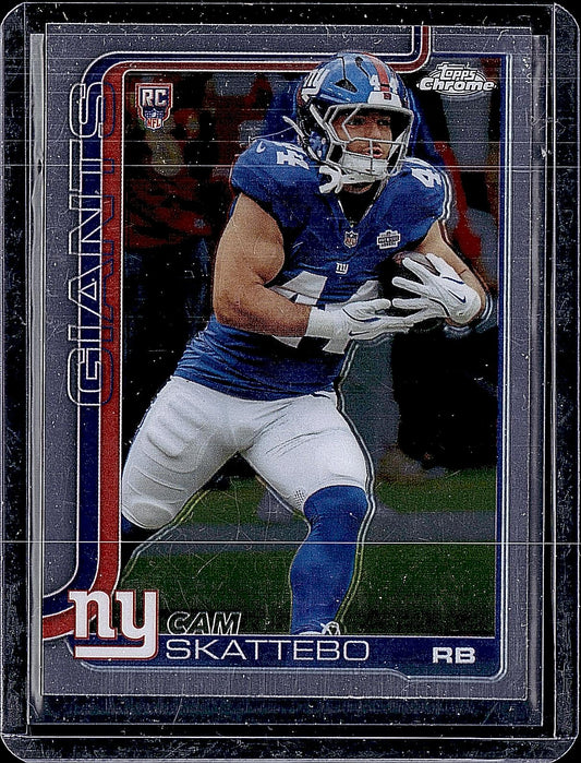 2025 Topps Chrome #331 Cam Skattebo
