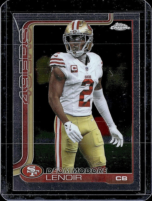 2025 Topps Chrome #269 Deommodore Lenoir