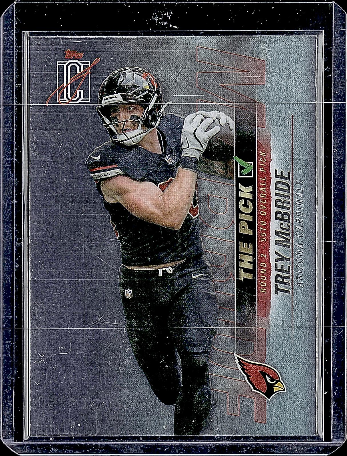 2025 Topps Signature Class #TP-1 Trey McBride The Pick