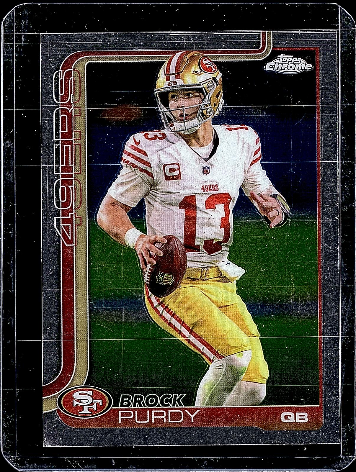 2025 Topps Chrome #262 Brock Purdy