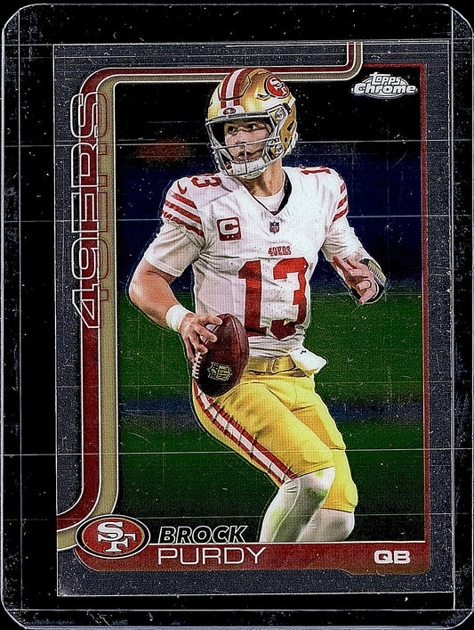 2025 Topps Chrome #262 Brock Purdy