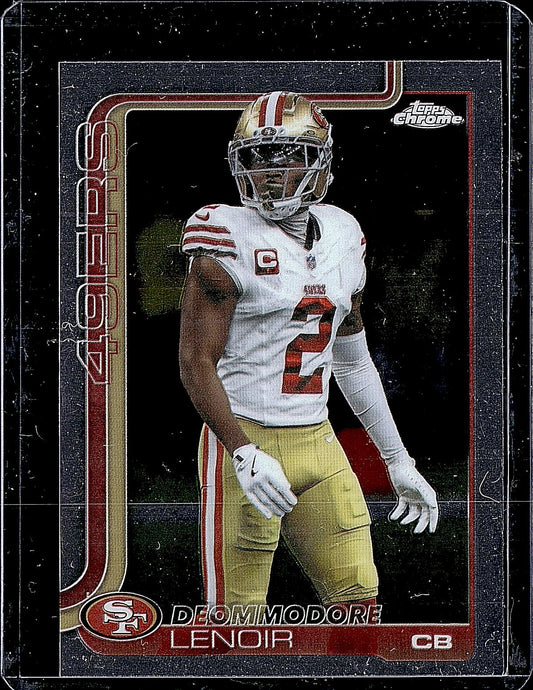 2025 Topps Chrome #269 Deommodore Lenoir