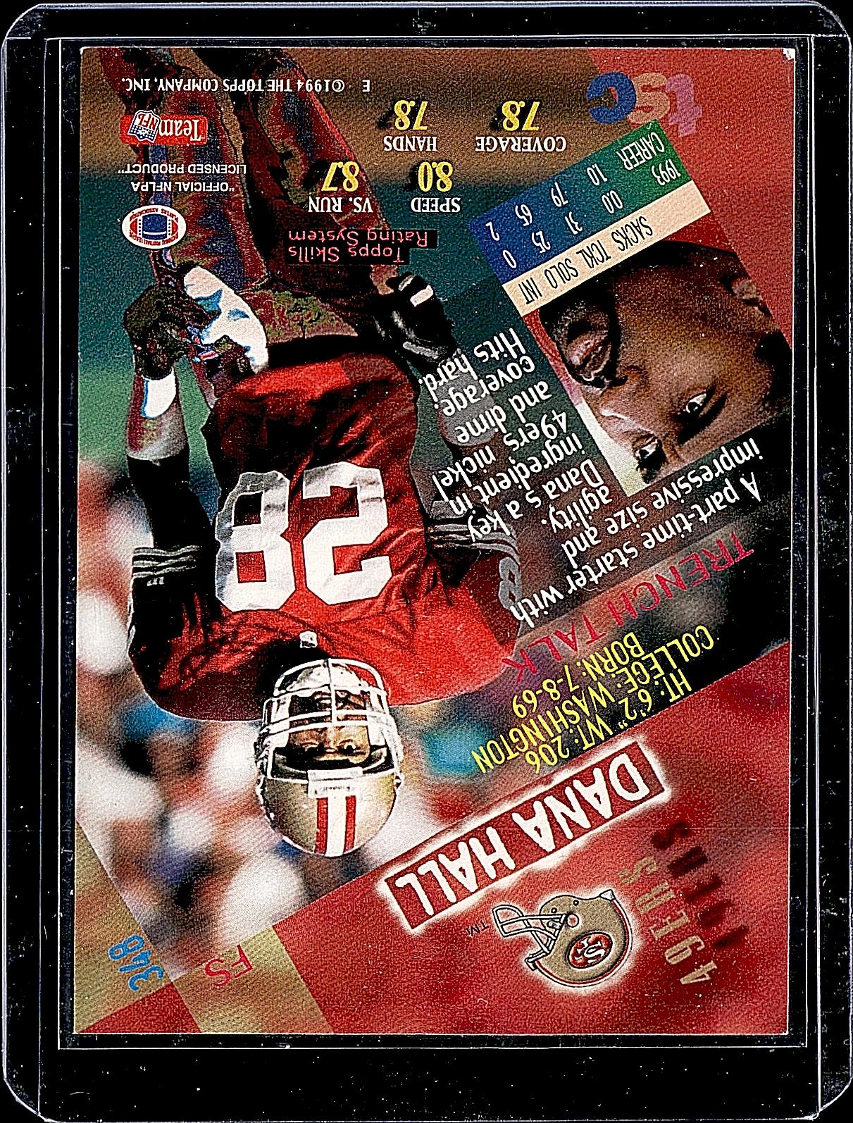 1994 Stadium Club #348 Dana Hall Members Only
